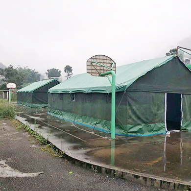 Temporary Tent School
