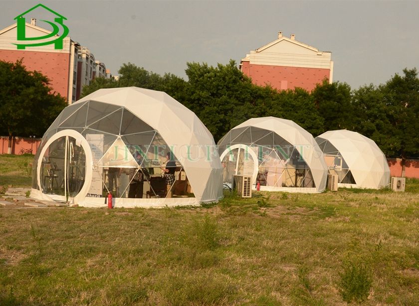 New Design Outdoor White Geodesic Dome Tent