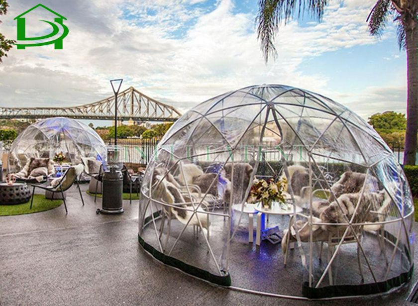 Transparent Restaurant Dome Tent