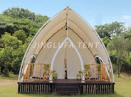 2021 new design canvas waterproof camping hotel tent